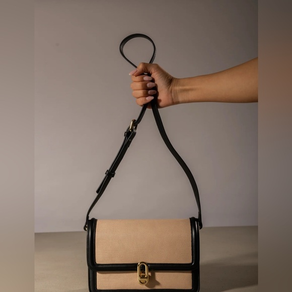 JULES KAE Mia Bag. BRAND NEW IN ORIGINAL PACKAGING. Blush lizard vegan leather. - Picture 5 of 10